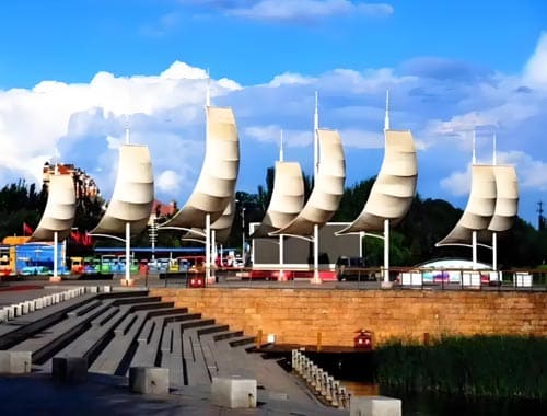 包头南海湿地景区