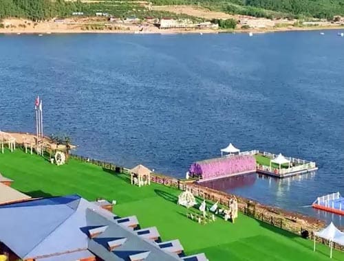 赤峰市宁城县紫蒙湖景区