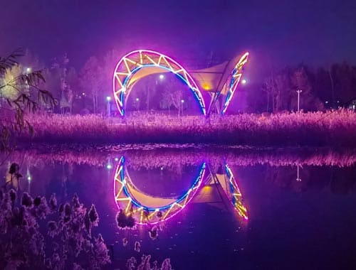 青冈靖河国家湿地公园